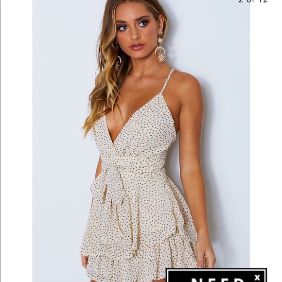 White Fox Boutique Dresses & Skirts - ruffle romper